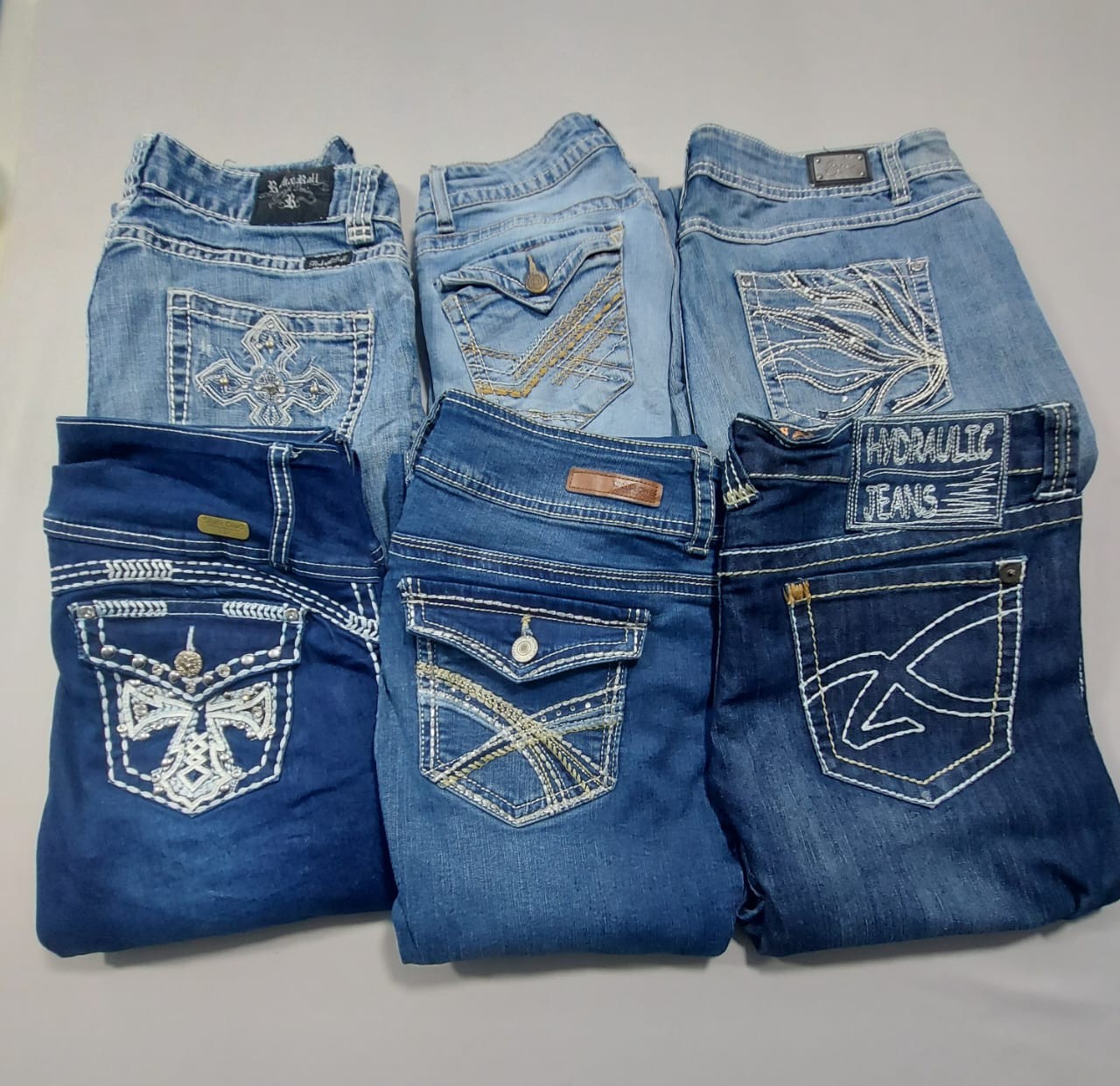 y2k flared & bootcut pants 10 pc (03488)