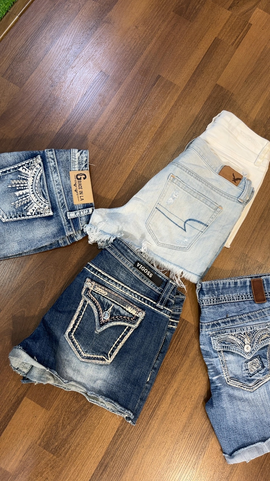 av-2635 y2k style shorts