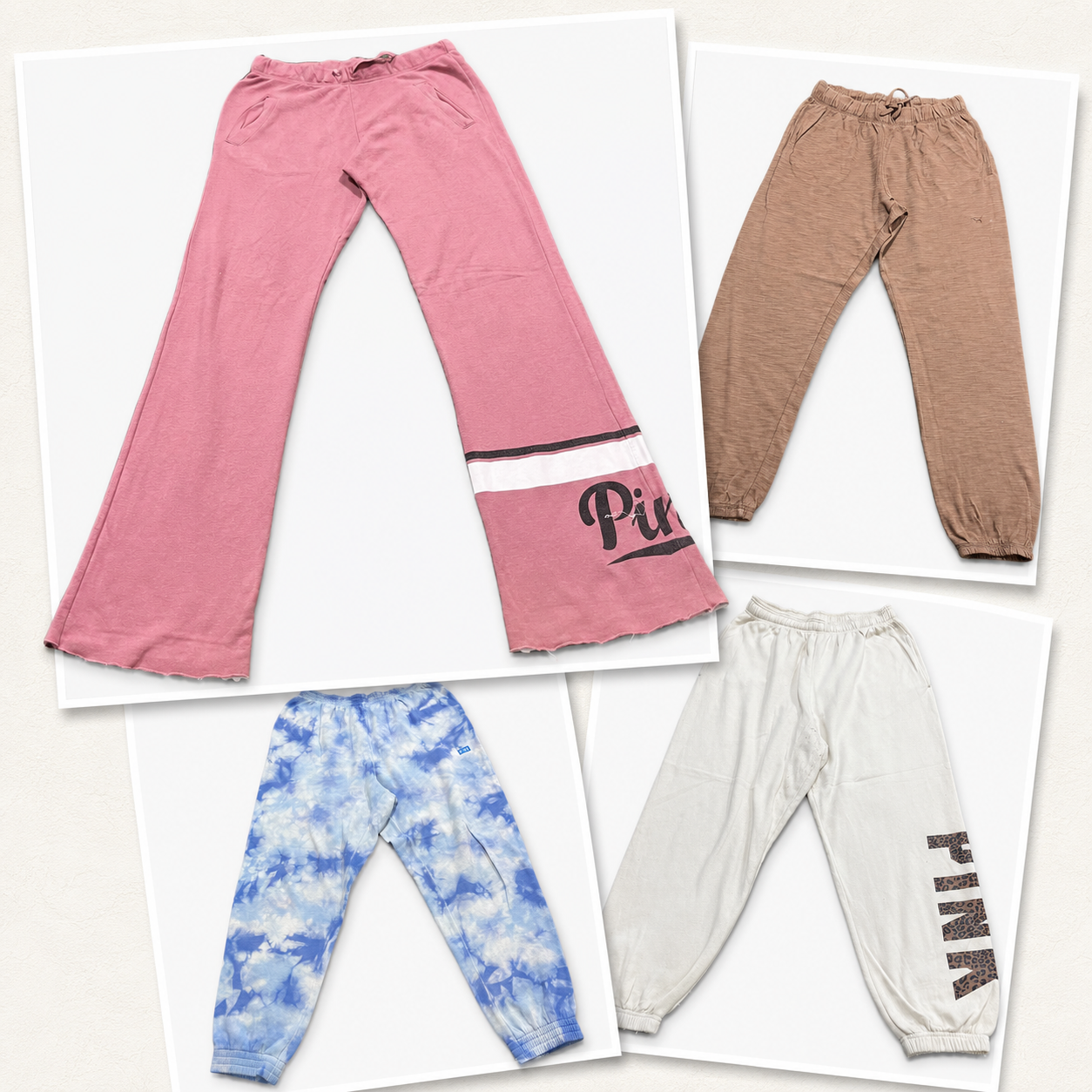 pink trouser wholesale bundle - 6 pcs - grade a