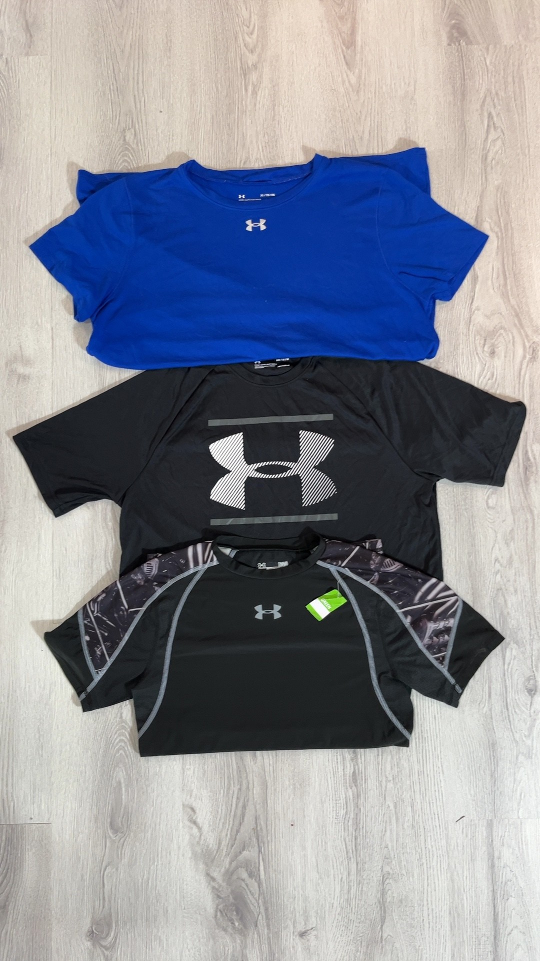 rep #12 under armour t-shirts